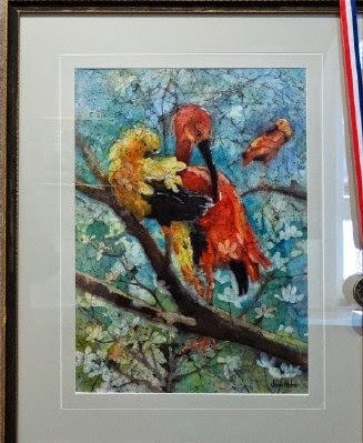 Joan Abdon's painting which won First Place at the WACC show. Congratulations, Joan!